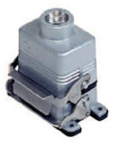 Heavy Duty Connectors 10P Inserts - Top Entry Hood  Single Lev 1