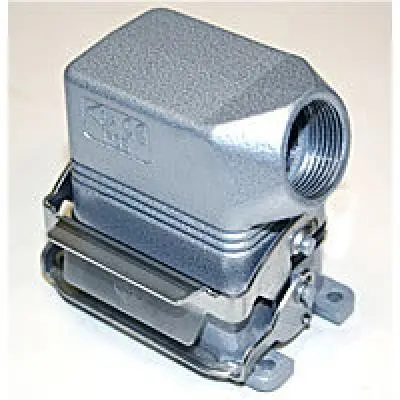 Heavy Duty Connectors 6P Inserts - Side Entry Hood  Single Lev 1