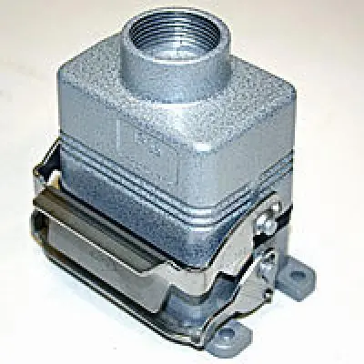Heavy Duty Connectors 6P Inserts - Top Entry Hood  Single Leve 1
