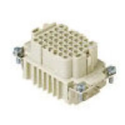 Heavy Duty Connectors Female Insert - 42P+Ground  10A Max - 25 1