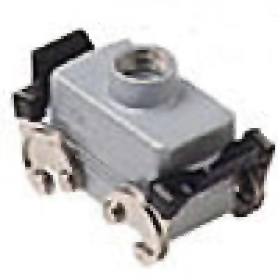 Heavy Duty Connectors Hood - 10P+Ground    Double Levers  Top 1