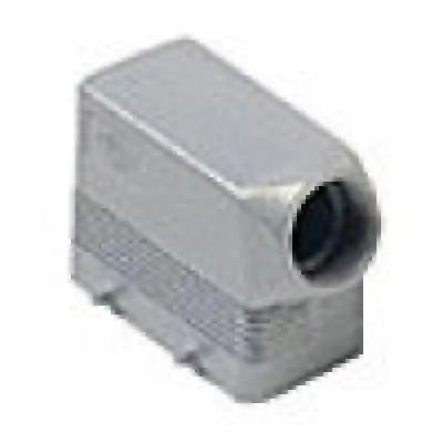 Heavy Duty Connectors Hood - 10P+Ground    Four Pegs  Side Ent 1