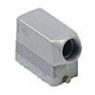 Heavy Duty Connectors Hood - 10P+Ground    Two Pegs  Side Entr 1