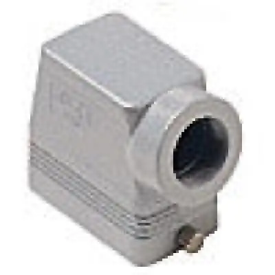 Heavy Duty Connectors Hood - 10P+Ground    Two Pegs  Side Entr 1