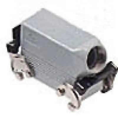 Heavy Duty Connectors Hood - 16P+Ground Double Levers Side 1