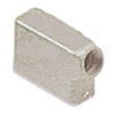 Heavy Duty Connectors Hood - 16P+Ground    Two Pegs  Side Entr 1
