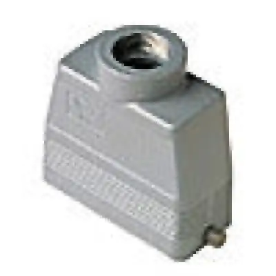 Heavy Duty Connectors Hood - 16P+Ground    Two Pegs  Top Entry 1