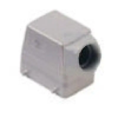 Heavy Duty Connectors Hood - 32P+Ground    Four Pegs  Side Ent 1