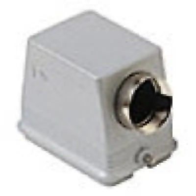 Heavy Duty Connectors Hood - 48P+Ground    Two Pegs  Side Entr 1