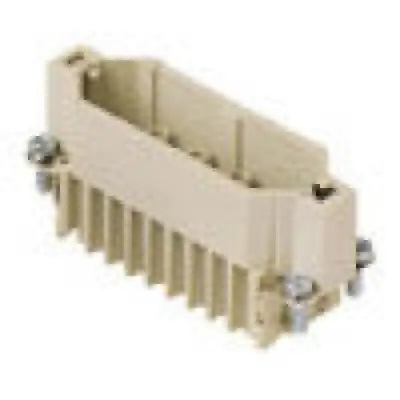 Heavy Duty Connectors Male Insert - 50P+Ground  10A - Max 250V 1