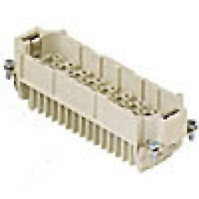 Heavy Duty Connectors Male Insert - 64P+Ground  10A Max - 250V 1
