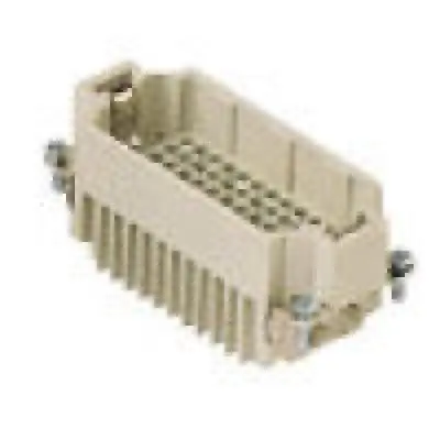 Heavy Duty Connectors Male Insert - 72P+Ground  10A Max - 250V 1