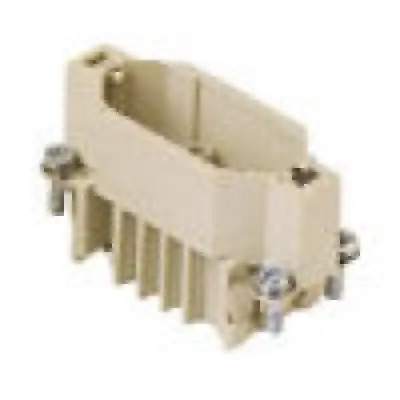Heavy Duty Connectors Male Insert - Crimp Terminal  15P+ Groun 1