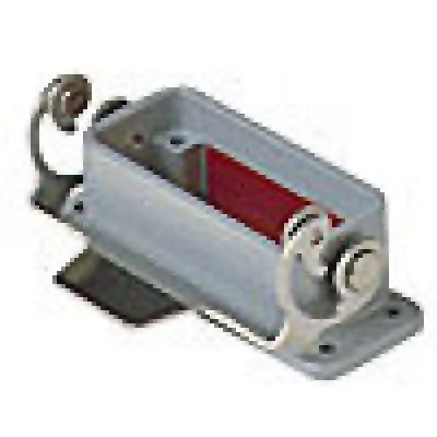 Heavy Duty Connectors Panel Mounting Base - 10P+Ground Sing 1