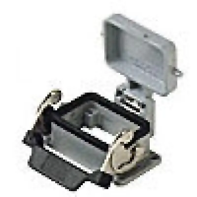 Heavy Duty Connectors Panel Mounting Base - 6P+Ground    Singl 1