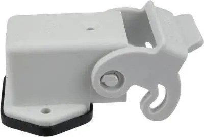 Heavy Duty Connectors Panel Mounting Base  Angled - 3 Or 4P+Gr 1