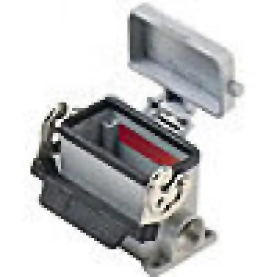 Heavy Duty Connectors Surface Mounting Base - 10P+Ground    Si 1