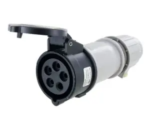 Ip44 Connector 20A  3Phase Delta 347/600Vac  4P 5W  Splashproof 1