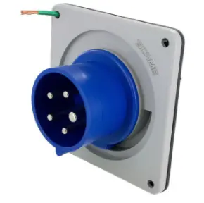 Ip44 Inlet 20A  3Phase Delta 120/208Vac  4P 5W  Splashproof 1