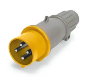 Ip44 Plug 20A  125Vac  2P 3W  Splashproof 1