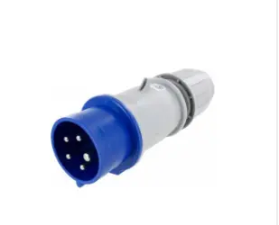 Ip44 Plug 20A  3Phase Delta 120/208Vac  4P 5W  Splashproof 1