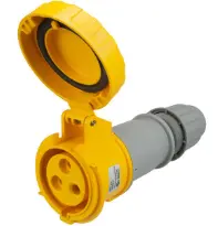 Ip67 Connector 30A  125Vac  2P 3W  Watertight 1