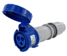 Ip67 Connector 20A  250Vac  2P 3W  Watertight 1