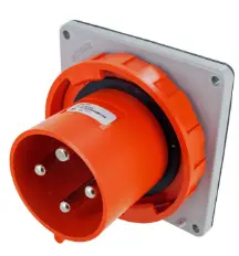 Ip67 Inlet 30A  3Phase Delta 277/480  4P 5W  Watertight 1