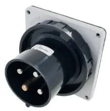 Ip67 Inlet 60A  3Phase Delta 347/600  4P 5W  Watertight 1