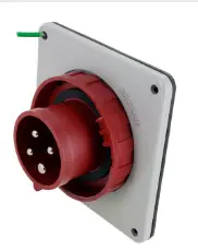 Ip67 Inlet 20A  3Phase Delta 277/480  4P 5W  Watertight 1