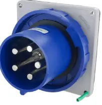 Ip67 Inlet 60A  3Phase Delta 120/208  4P 5W  Watertight 1