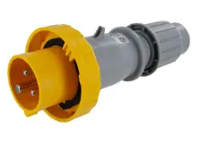 Ip67 Plug 20A  125Vac  2P 3W  Watertight 1