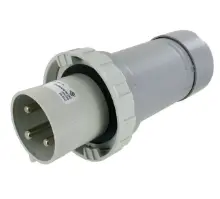 Ip67 Plug 60A  277Vac  2P 3W  Watertight 1