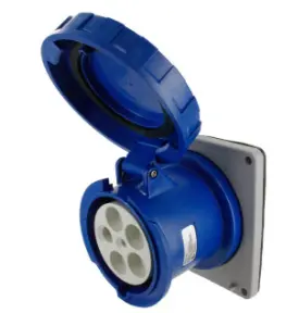 Ip67 Receptacle 100A  3Phase Delta 120/208  4P 5W  Watertight 1