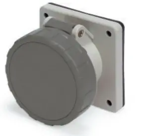 Ip67 Receptacle 20A  277Vac  2P 3W  Watertight 1