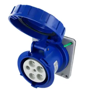 Ip67 Receptacle 60A  3Phase Delta 120/208  4P 5W  Watertight 1