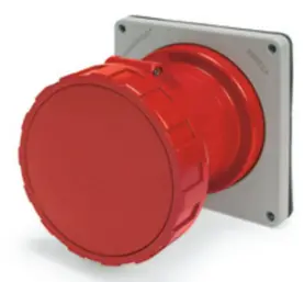 Ip67 Receptacle 60A  3Phase Delta 277/480  4P 5W  Watertight 1