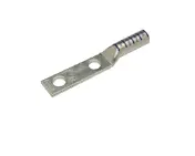 Lg Copp Lug 750Mcm 1/2Inch Blk 2Hole 1