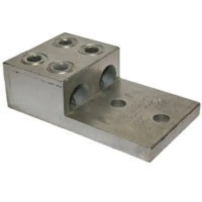 Lugs Alum Mech Lug 300-800 2Con 2Hole 1