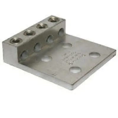 Lugs Alum Mech Lug 6-250 4Con 4Hole 1