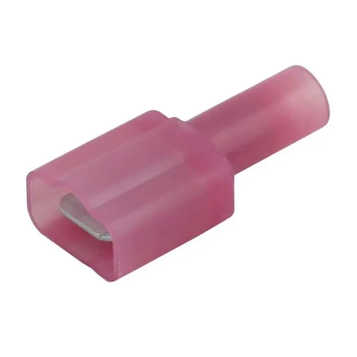 Male 22-18 Red 1/4Inch Nyl 100Pk 1