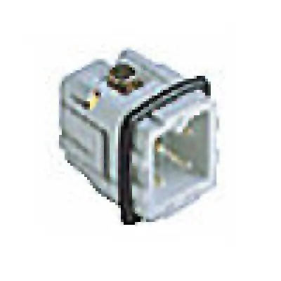 Male Insert - Screw Terminal 3P+Ground 10A Max - 250V White 1