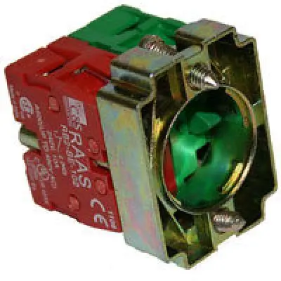 Push Buttons Collar & 1 No/1 Nc Contact Blocks 1