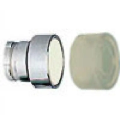 Push Buttons Flush Hd Sprg Ret Acttr W/Clr Boot Me Wh 1