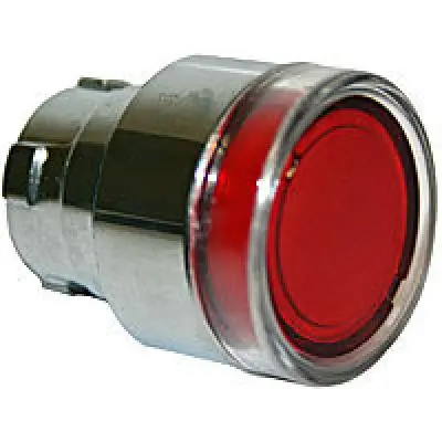 Push Buttons Flush Hd Sprg Ret Illum Acttr .. Red 1
