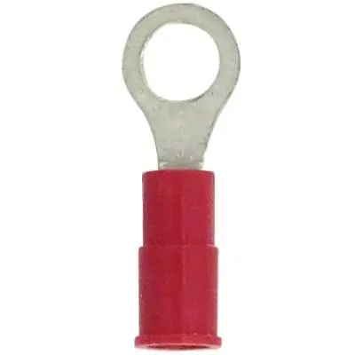 Ring Pvc Red 22-18 #10 Stud 100 Pkg 1