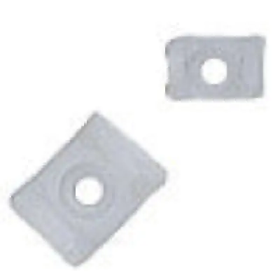Screw Mount .875"L X .625"W #12-1/4" Screw Natural 100Pk 1