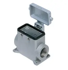 Surface Mounting Base - Four Pegs & Cover, Single Port, Npt 1/2" 1