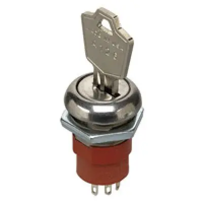Switches Switch Key Lock On Off On Sp3t 45 Flat 1