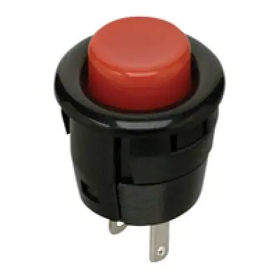Switches Switch Push Button Off (On) Spst Round B 1